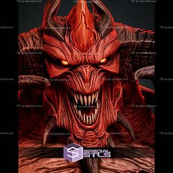 Diablo Portrait Bust 380mm STL Files