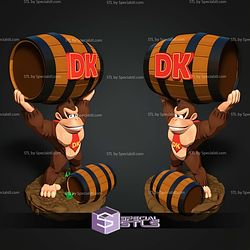 Donkey Kong Dynamic Pose STL Files