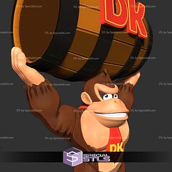 Donkey Kong Dynamic Pose STL Files