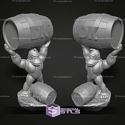 Donkey Kong Dynamic Pose STL Files