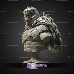 Doom Slayer Dark Ages Bust 106mm STL Files