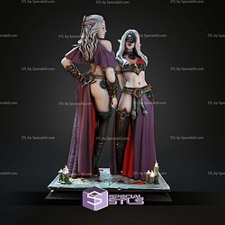 Echoes from the Umbra 75 1 12 Scale Fantasy STL Miniatures