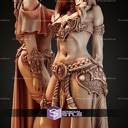 Echoes from the Umbra 75 1 12 Scale Fantasy STL Miniatures