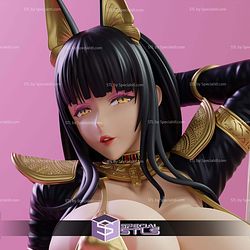Egyptian Girl Anubis ALT STL Files