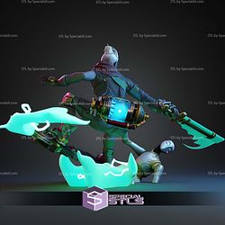 Ekko Arcane Battle STL Files