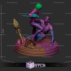 Evie With Demon STL Files