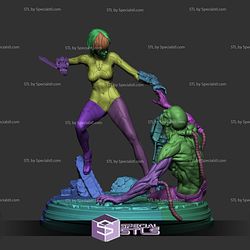 Evie With Demon STL Files