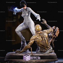 Evie With Demon STL Files