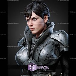 Faora Ul Portrait Bust 300mm STL Files