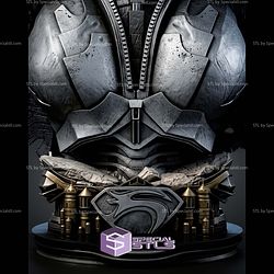 Faora Ul Portrait Bust 300mm STL Files