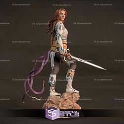 Faye God Of War STL Files