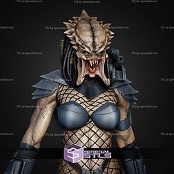 Female Predator Standing STL Files