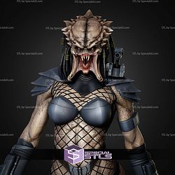 Female Predator Standing STL Files
