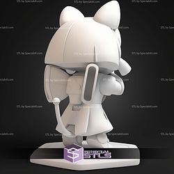 Francine Samurai Pizza Cats STL Files