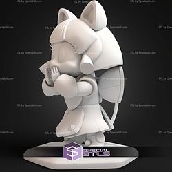 Francine Samurai Pizza Cats STL Files