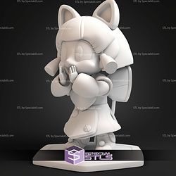 Francine Samurai Pizza Cats STL Files