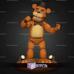 Freddy Fazbear Singing STL Files