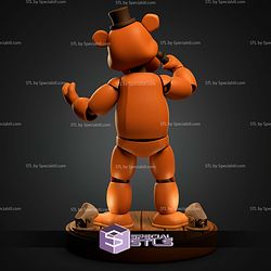 Freddy Fazbear Singing STL Files