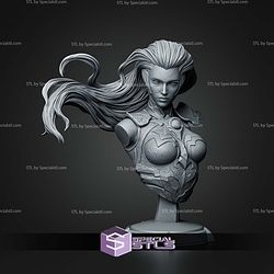 Fury Darksiders Bust 138mm STL Files
