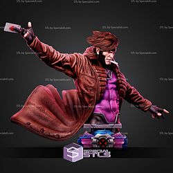 Gambit Portrait Bust 310mm STL Files