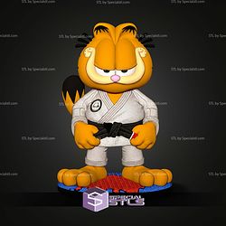 Garfield Karate 250mm STL Files