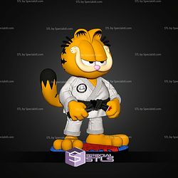 Garfield Karate 250mm STL Files