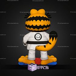 Garfield Karate 250mm STL Files