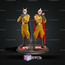 Gamma 1 And Gamma 2 Stand Pose STL Files