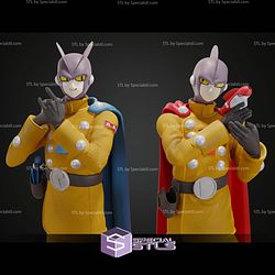 Gamma 1 And Gamma 2 Stand Pose STL Files