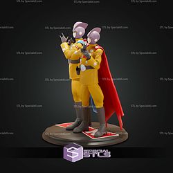 Gamma 1 And Gamma 2 Stand Pose STL Files