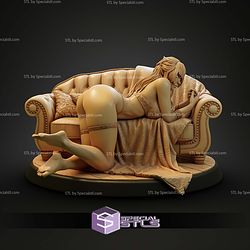 Giant One ALT Girl 75 1 12 Scale Modern STL Miniatures