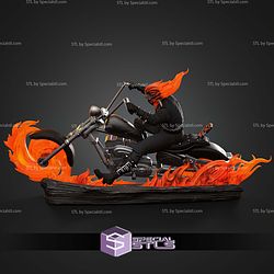 Ghost Rider Flame Motor Dioarama STL Files