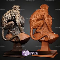 Girish And Bandar Bust STL Files