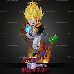 Gogeta Chibi 160mm STL Files
