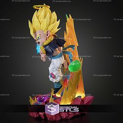 Gogeta Chibi 160mm STL Files