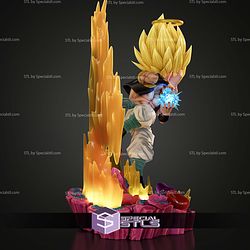 Gogeta Chibi 160mm STL Files