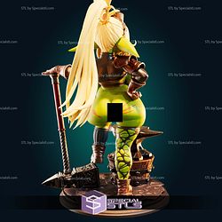 Goblin Girl Blacksmith ALT STL Files