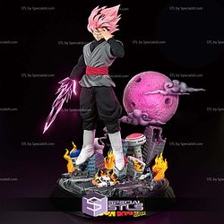 Goku Black Various Planet Base STL Files