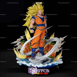 Goku Heaven SSJ Various STL Files