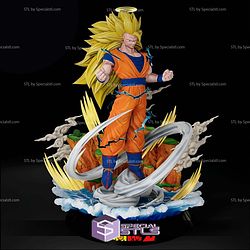 Goku Heaven SSJ Various STL Files