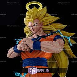 Goku Heaven SSJ Various STL Files