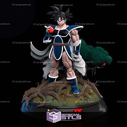Goku Dragon Ball Z The Tree Of Might STL Files