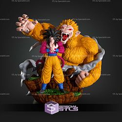 Goku SSJ4 Ozaru Dragon Ball GT STL Files