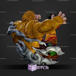 Goku SSJ4 Ozaru Dragon Ball GT STL Files
