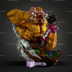 Goku SSJ4 Ozaru Dragon Ball GT STL Files