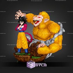 Goku SSJ4 Ozaru Dragon Ball GT STL Files