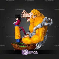 Goku SSJ4 Ozaru Dragon Ball GT STL Files