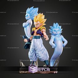 Gotenks With Ghost 220mm STL Files