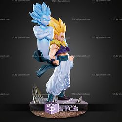 Gotenks With Ghost 220mm STL Files