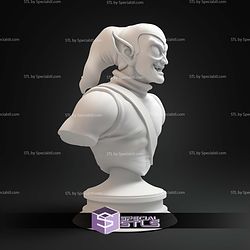 Green Goblin Animated Bust 3D Print Files